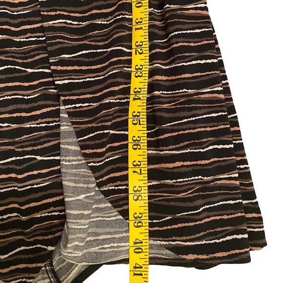 BCBGMAXAZRIA | BLACK & BROWN WRAP DRESS SZ S - Picture 12 of 15